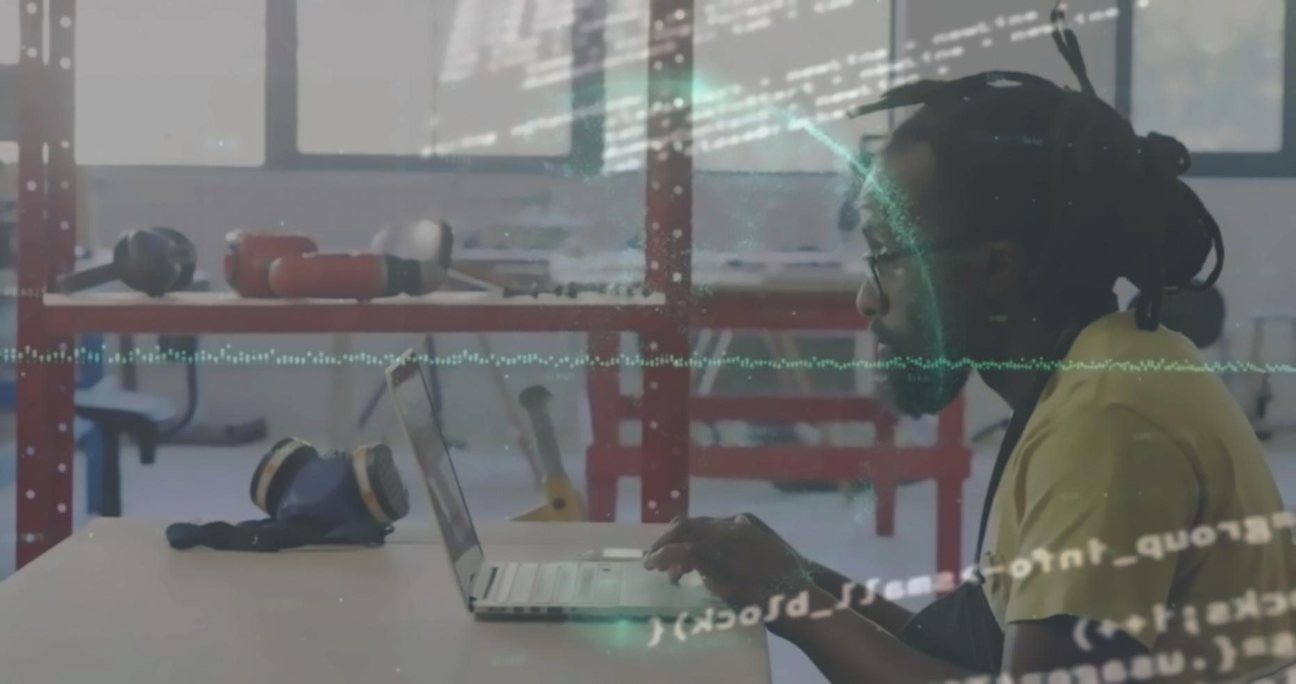 Color wheel demonstration showing primary and secondary color relationships